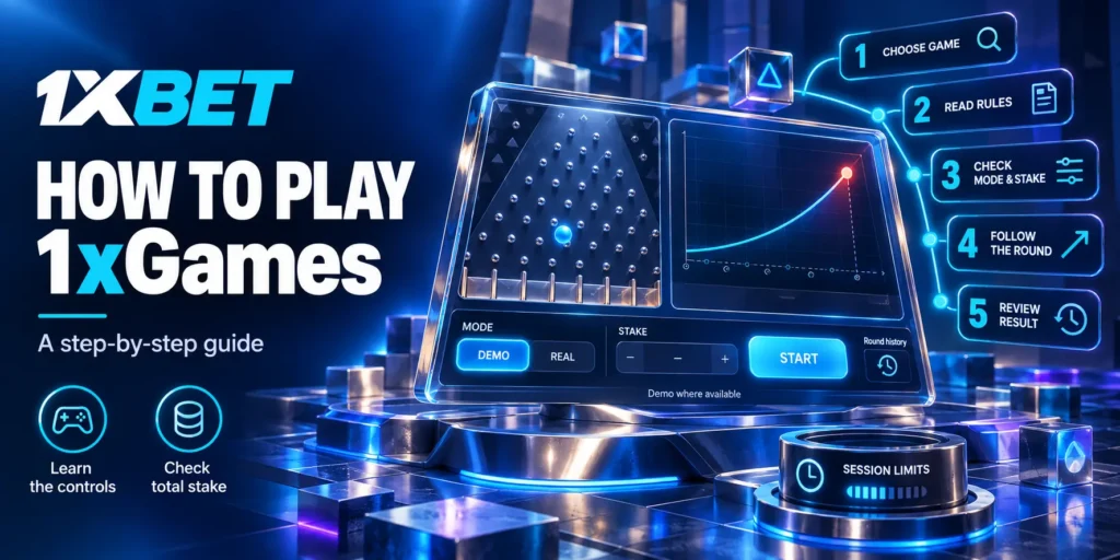 1xBet How to play 1xGames