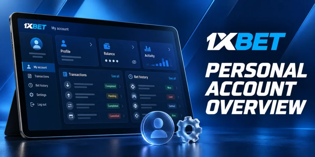 1xBet Personal Account Overview
