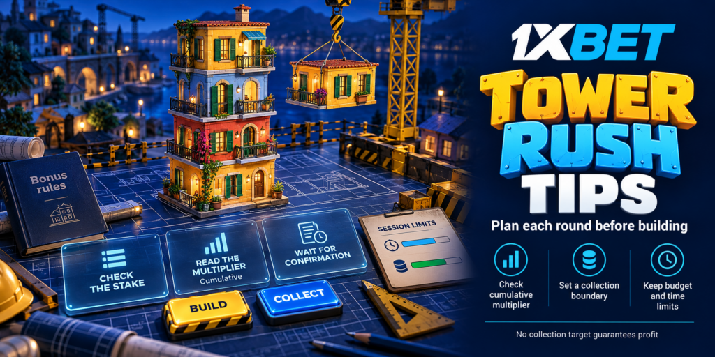 1xBet Tower Rush Tips