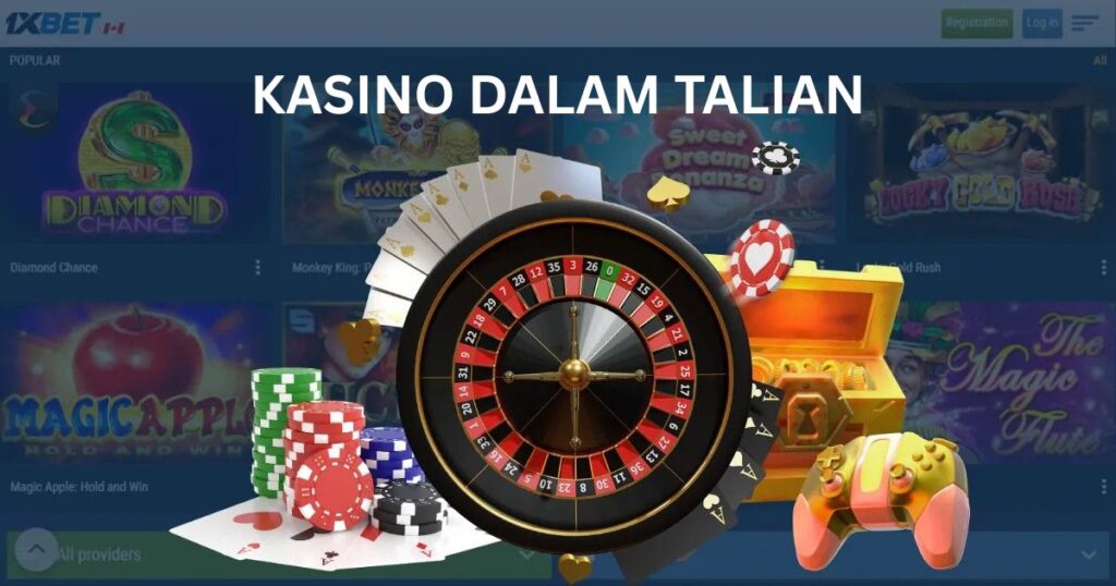 Kasino Dalam Talian di 1xBet