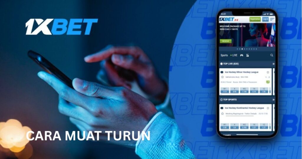 Muat turun Apl 1xBet pada Android